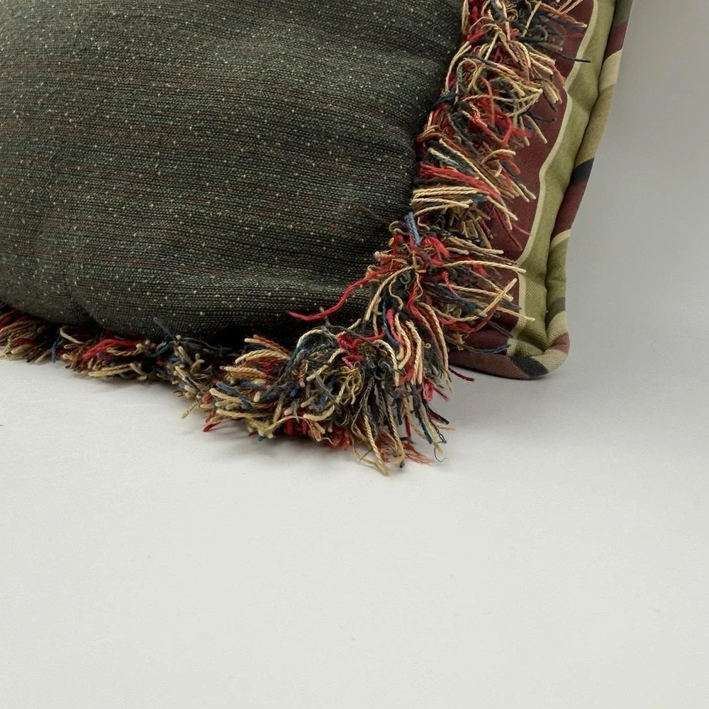 2 Borgata Jacquard? Tapestry Golf Pillow Elegant Retro Accent Chic Home Decor